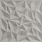 Ekena Millwork 19 5/8in. W x 19 5/8in. H Leto EnduraWall Decorative 3D Wall Panel Covers 2.67 Sq. Ft. WP20X20LTGHC - alternate 4